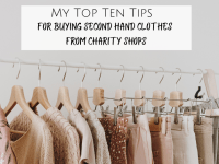 10 Tips for buying second hand clothes from charity shops....