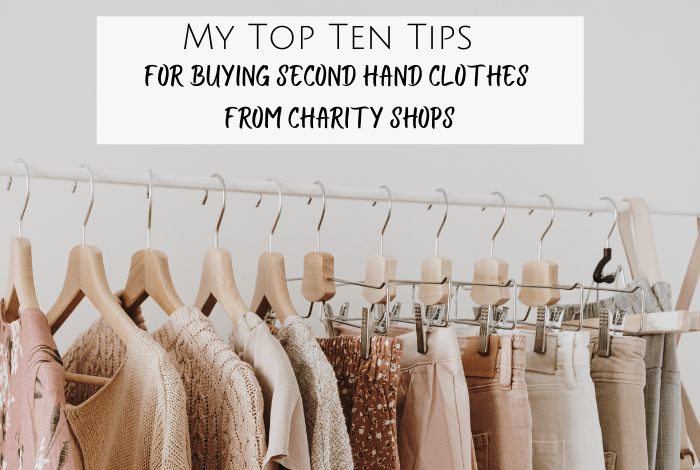 buying second hand clothes