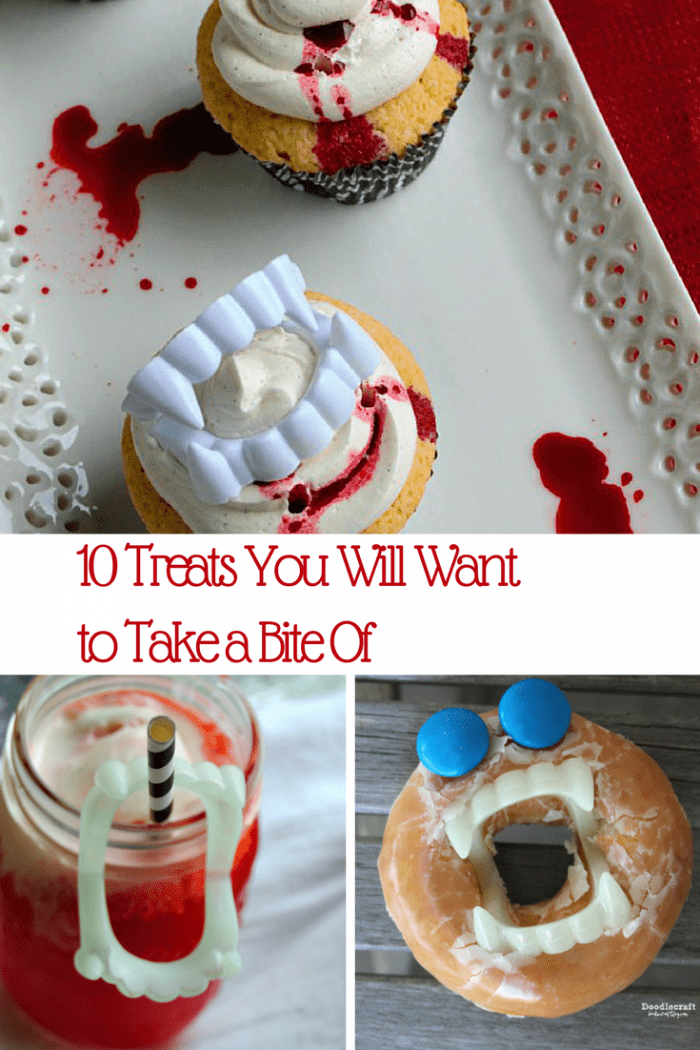 10 Treats You Will Want to Take a Bite Of. Great Halloween treats to get the kids cooking.