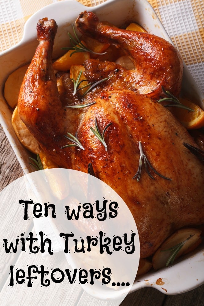 Ten ways with Turkey leftovers....