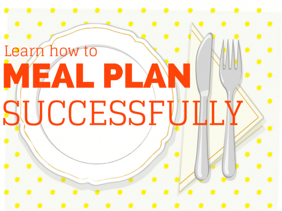 Learn how to meal plan