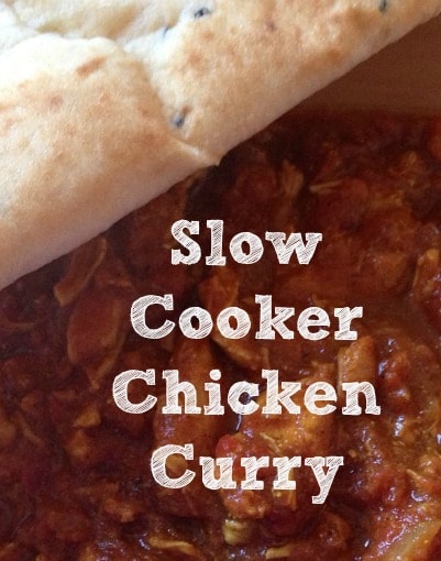 slow cooker chicken curry