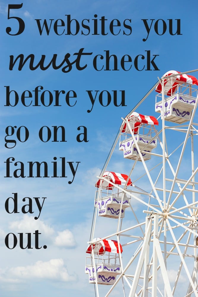 5 websites you must check before you go on a family day out.