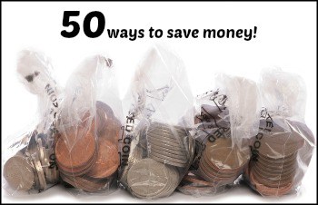50 ways to save money