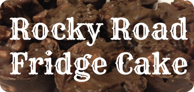 rocky road fridge cake