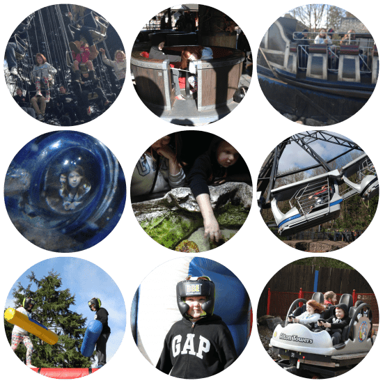 Alton towers collage