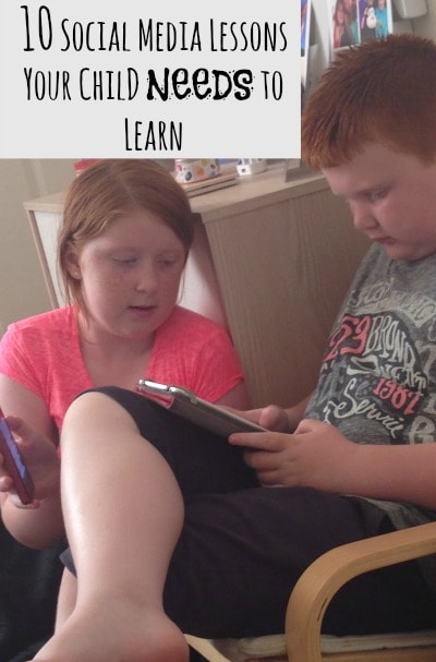 10 Social Media Lessons Your ChilD NEEDS to Learn