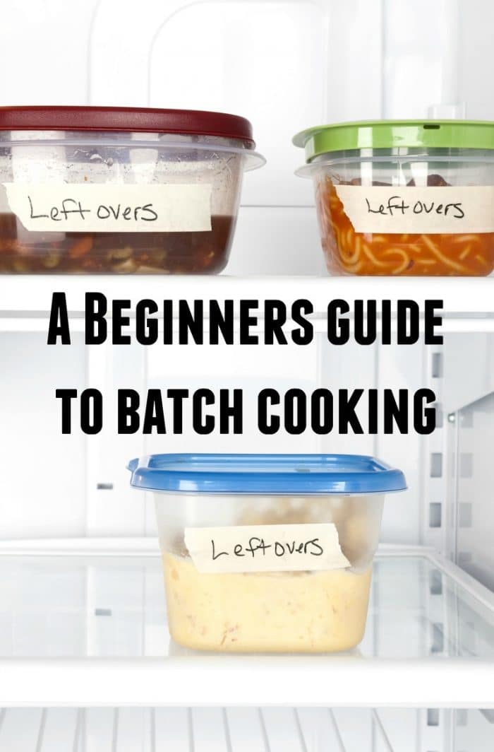 A beginners guide to batch cooking - 10 top tips to help you get started.....