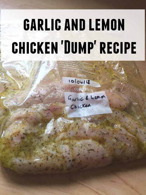 garlic and Lemon  Chicken 'Dump' Recipe