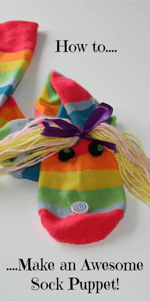 How to make an awesome sock puppet in no time at all!