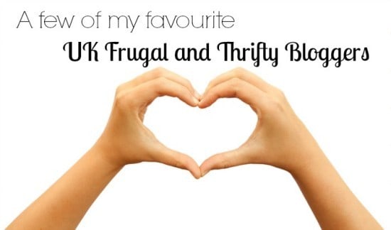 A few of my favourite uk frugal and thrifty bloggers