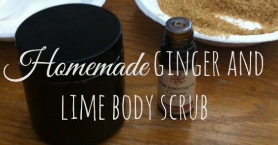 IMG_3488Homemade ginger and lime body scrub