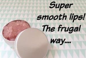 Super smooth lips - the frugal way....