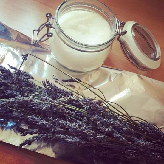 lavender sugar