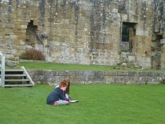 A great day out at Mount Grace Priory....