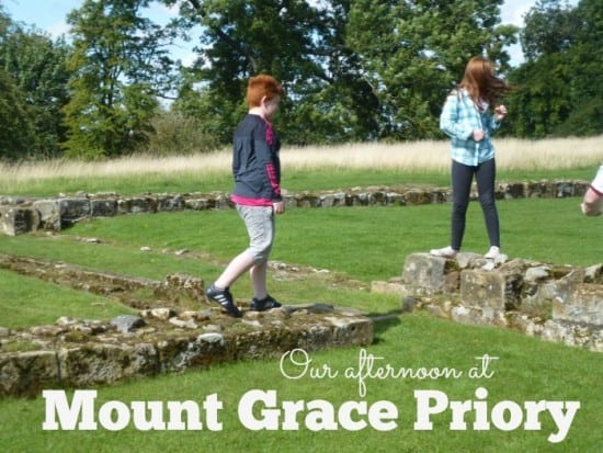 Our afternoon at Mount Grace Priory