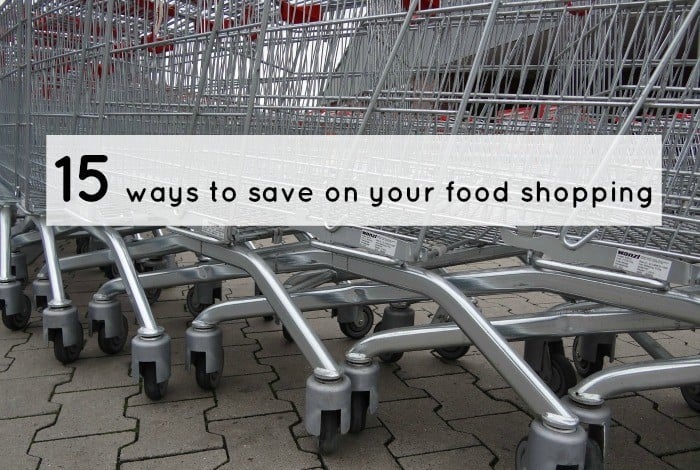 15 ways to save on your food shopping