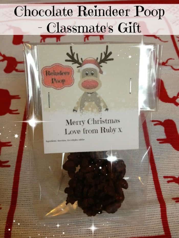 reindeer poop gift