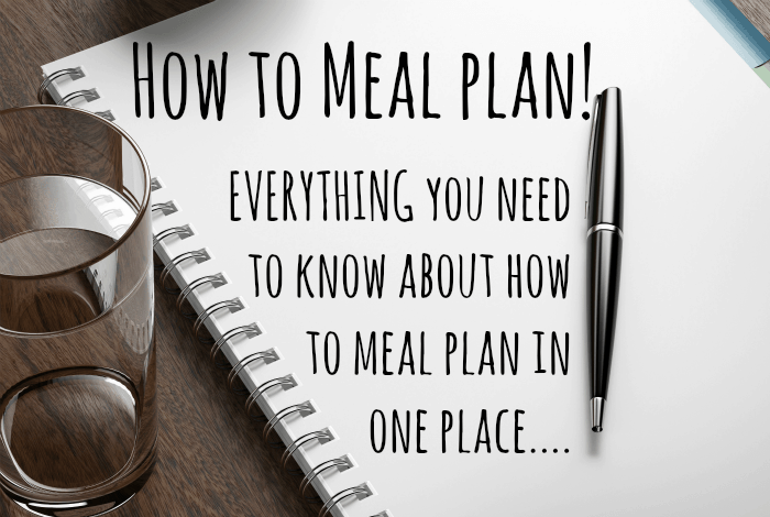how to meal plan - EVERYTHING you need to know about how to meal plan in one place....