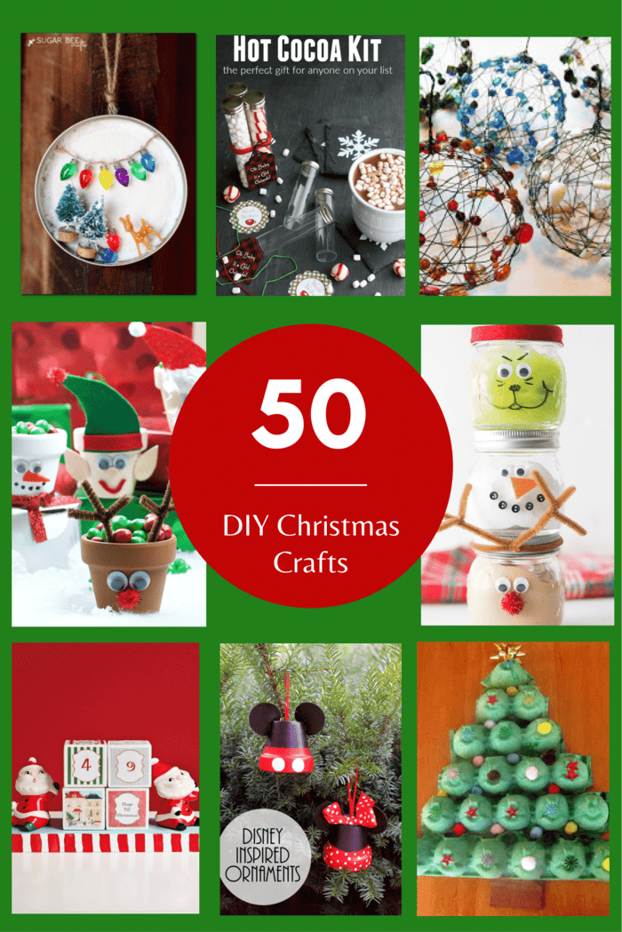 50 DIY Christmas Crafts.... | The Diary of a Frugal Family