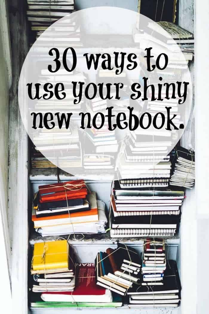 30 ways to use your shiny new notebook....