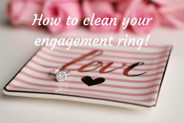 How to clean your engagement ring at home