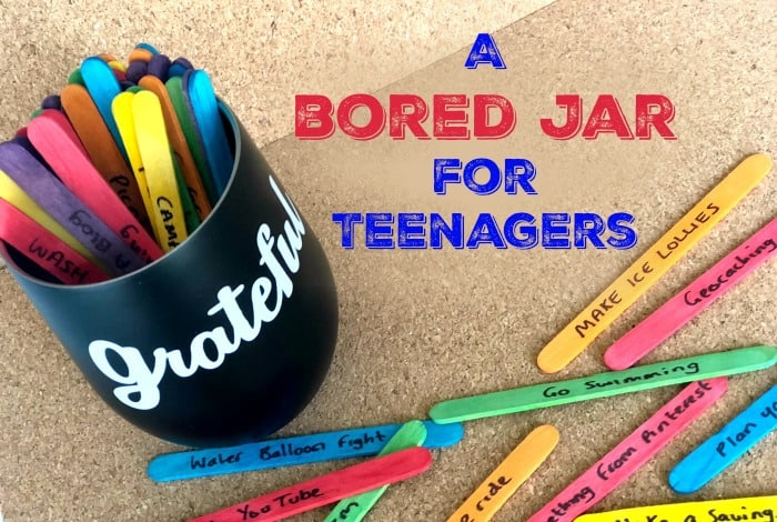 A bored Jar for Teenagers