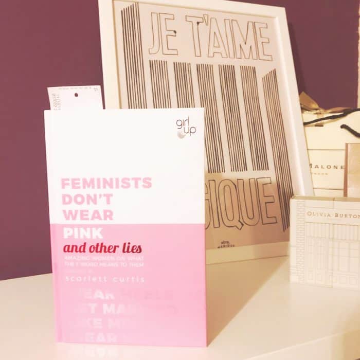 Feminists dont wear pink book