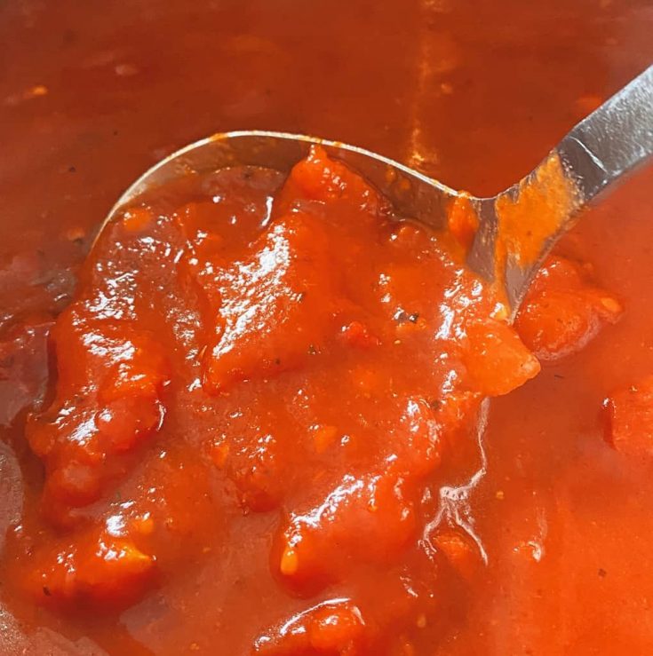 Instant Pot Tomato Sauce (with optional hidden veg).... The Diary of