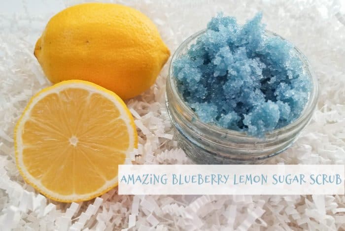 Amazing Blueberry Lemon Sugar Scrub