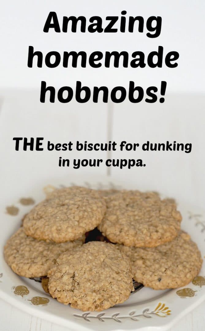 Amazing homemade hobnobs!