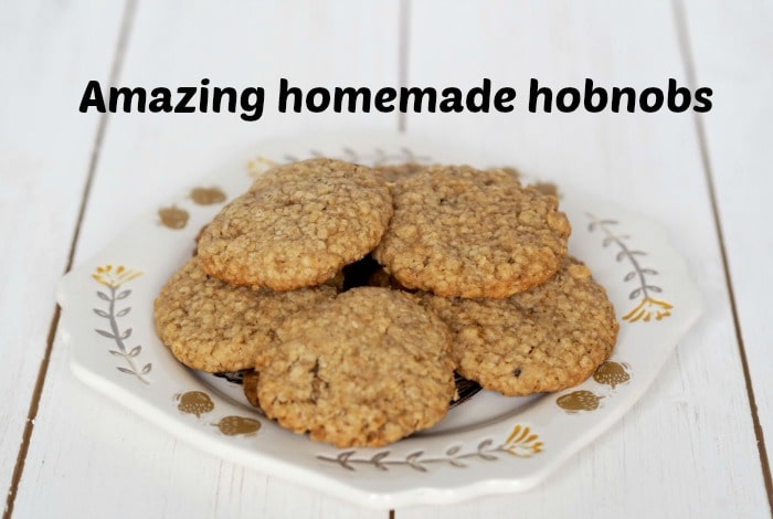 Amazing homemade hobnobs