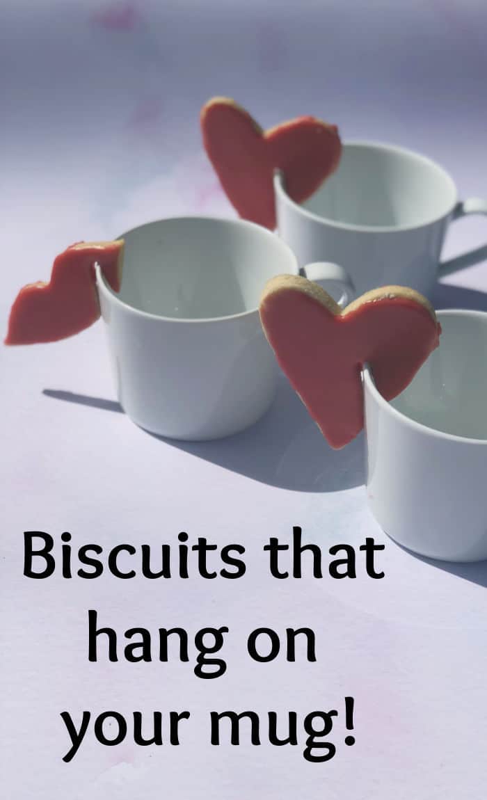 Biscuits that hang on your mug!