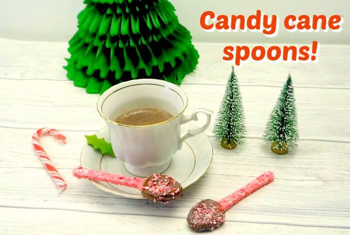 Candy cane spoons!