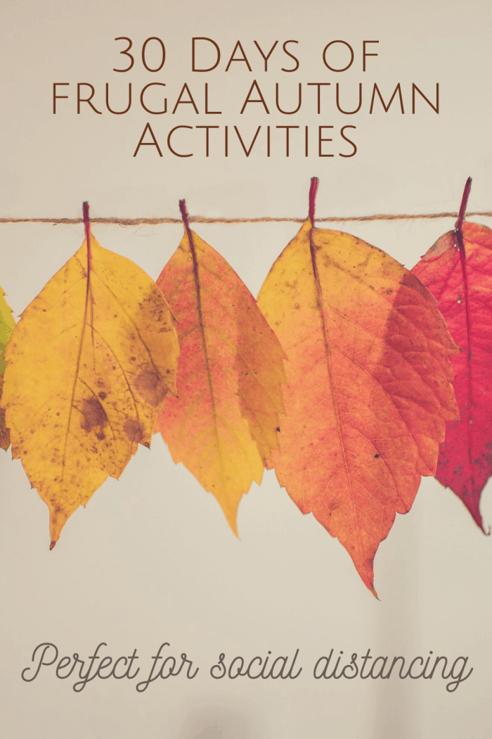 30 Days of Autumn Activities