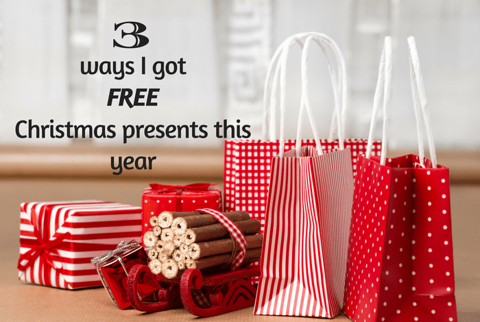 Three Ways I got FREE Christmas presents this year