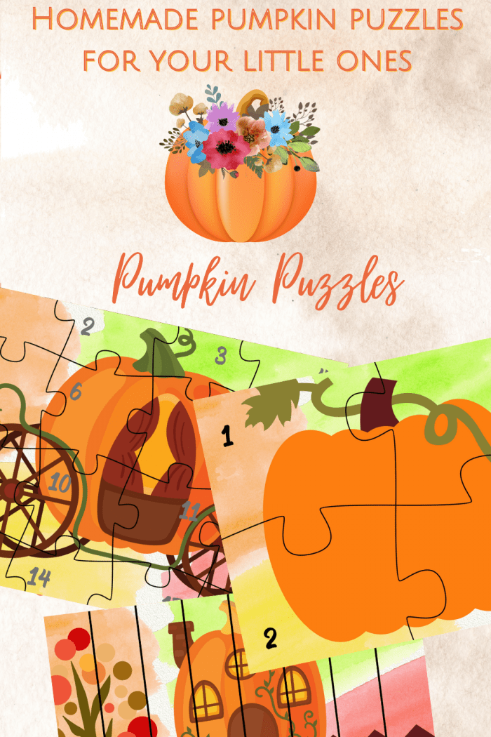 Homemade Halloween Puzzles