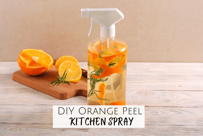 DIY Orange Peel Kitchen Spray