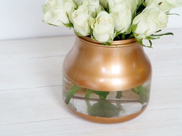 DIY Painted Glass Vase
