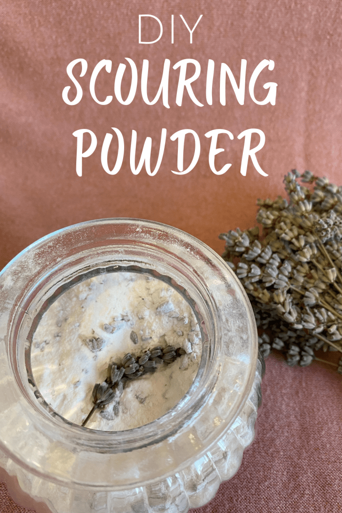 Homemade Scouring Powder