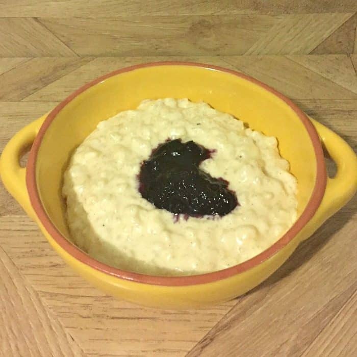 Delicious and creamy slow cooker Rice Pudding