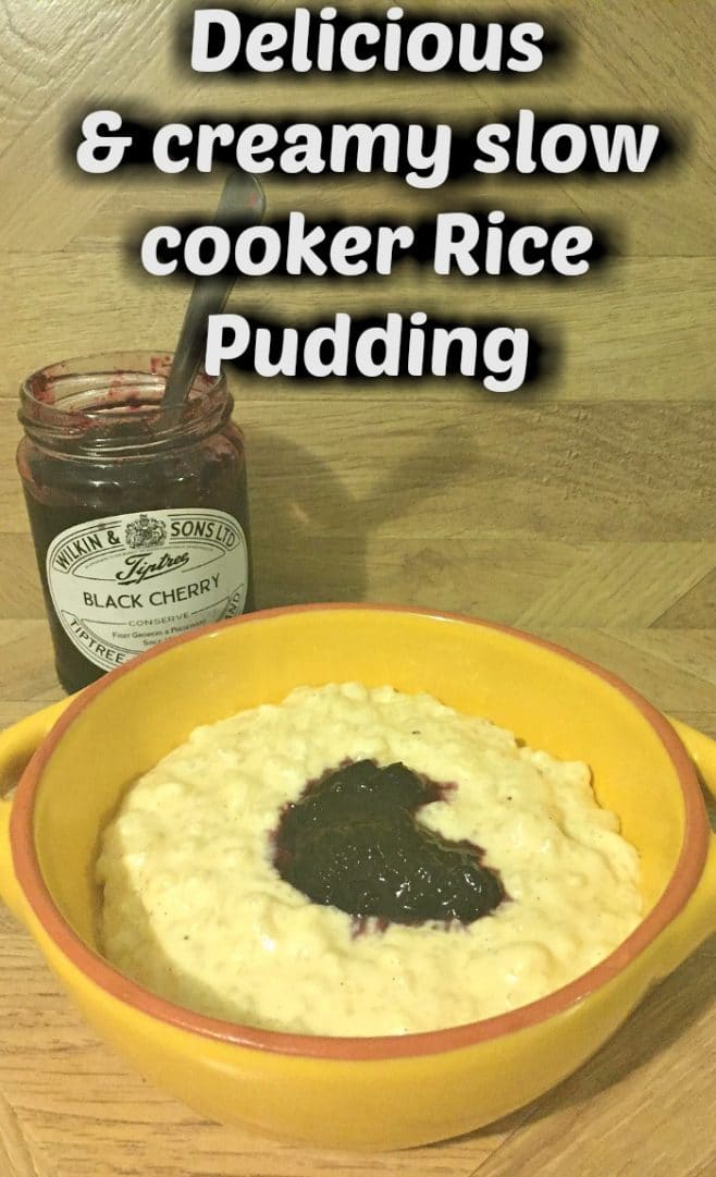 Homemade delicious and creamy slow cooker rice pudding.... The Diary