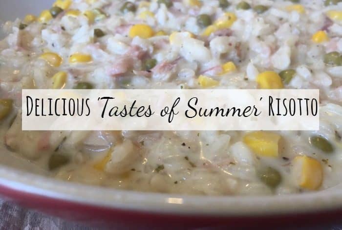 Delicious tastes of summer risotto