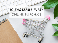Do this before EVERY online purchase you make....