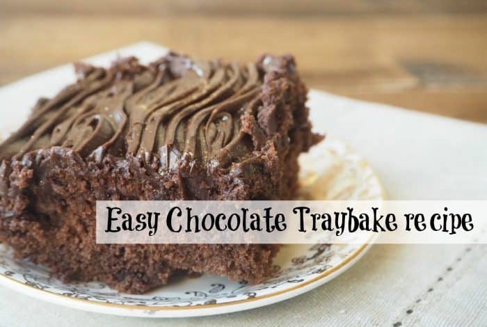 Easy Chocolate Traybake recipe