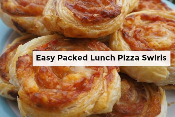 Easy Packed Lunch Pizza Swirls CAMERA