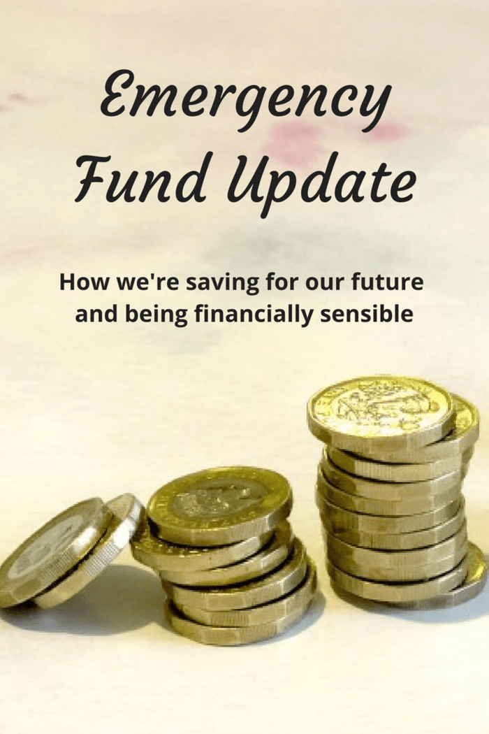 Emergency Fund Update - how we're saving for our future and being financially sensible!