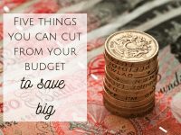 Five things you can cut from your budget to save BIG...