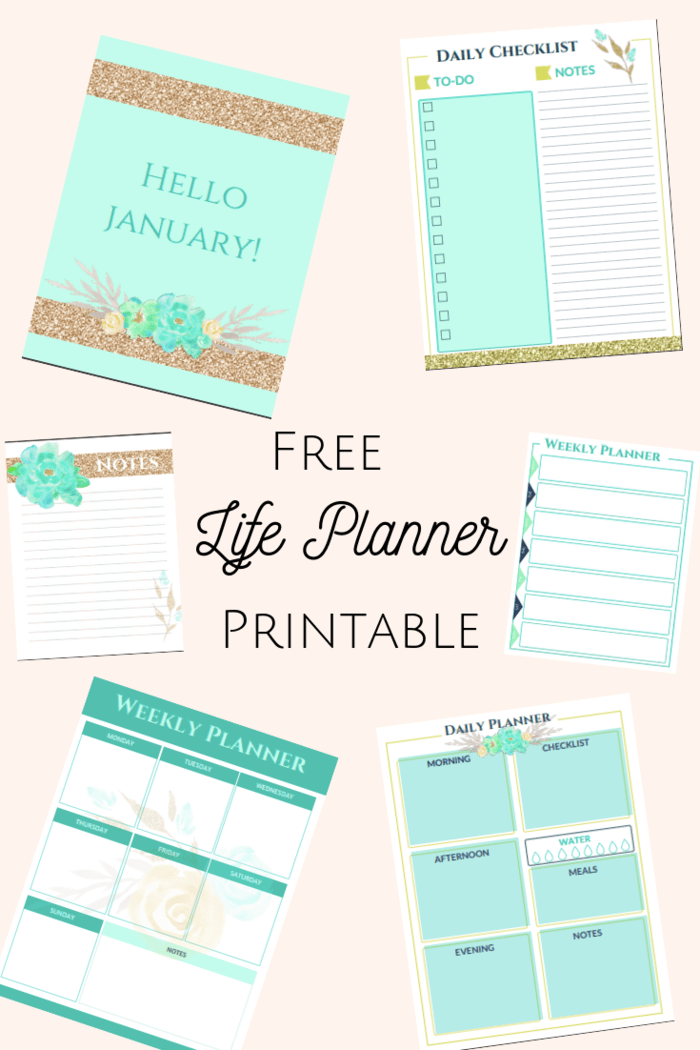 Life Planner Printable
