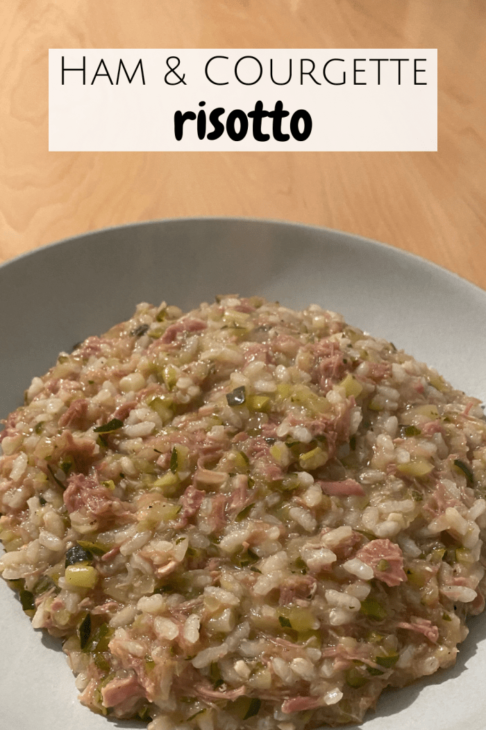 Ham and Courgette Risotto is literally the best comfort food I know how to make (aside from Mac and Cheese obviously) so I'm doing you all a favour today sharing it with you!